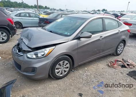 2017 Hyundai Accent Se из США, поврежденный, VIN KMHCT4AE3HU379100